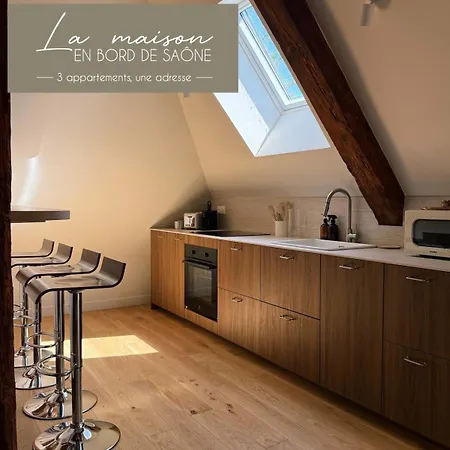 La Maison En Bord De Saone - Rive Droite Appartement