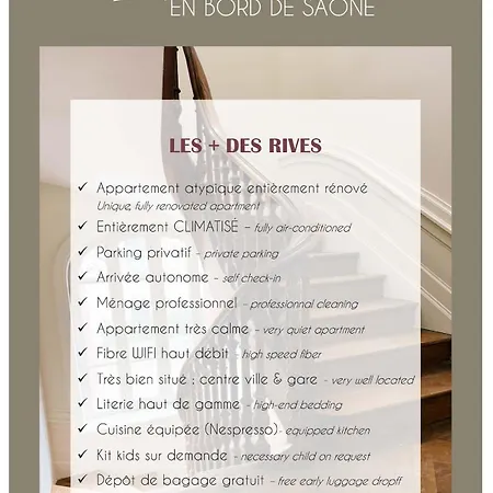La Maison En Bord De Saone - Rive Droite